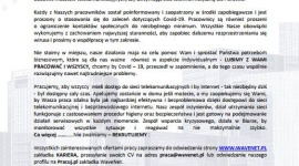 WaveNet - Informacja dla Klientów, Partnerów, Pracowników -BĄDŹ BEZPIECZNY Biuro prasowe