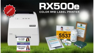 RX500e kolorowa drukarka do etykiet RFID