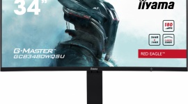 iiyama G-Master GCB3480WQSU-B1 Red Eagle - ultrapanoramiczny monitor w jeszcze s Biuro prasowe
