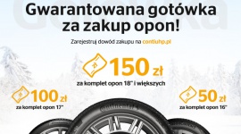 Wielki powrót wielkiej promocji: gwarantowana gotówka za zakup opon Continental