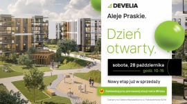 Develia zaprasza na Dzień Otwarty na osiedlu Aleje Praskie