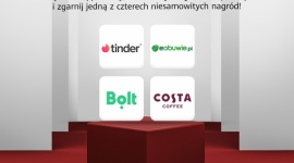 Costa Coffee, Tinder Plus, Bolt i eobuwie.pl – vouchery do zdobycia w AppGallery Biuro prasowe