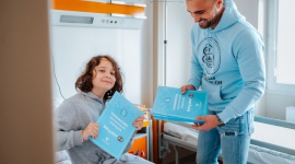 Prezenty dla małych pacjentów chorych na cukrzycę Biuro prasowe