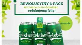Carlsberg i Żabka wspólnie ograniczają użycie folii i ślad węglowy