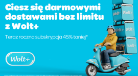 Wolt wprowadza limitowaną promocję na subskrypcję rocznego planu Wolt+