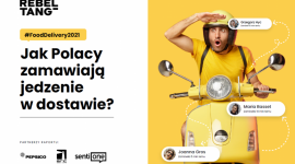 Jak Polacy zamawiają jedzenie w dostawie? Raport #FoodDelivery2021 od Rebel Tang