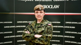 ppłk Anna Czajkowska-Małachowska – dowódca 161 batalionu lekkiej piechoty