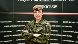 ppłk Anna Czajkowska-Małachowska – dowódca 161 batalionu lekkiej piechoty