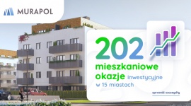 202 mieszkaniowe okazje inwestycyjne w 15 miastach. Inwestycyjny Dzień Otwarty
