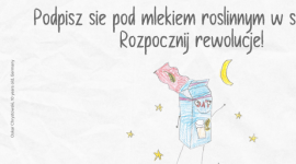 Petycja wzywająca UE do włączenia mleka roślinnego do programu szkolnego