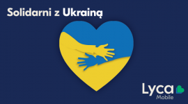 Lycamobile wspiera Ukrainę.