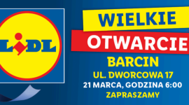 Otwarcie pierwszego sklepu Lidl Polska w Barcinie